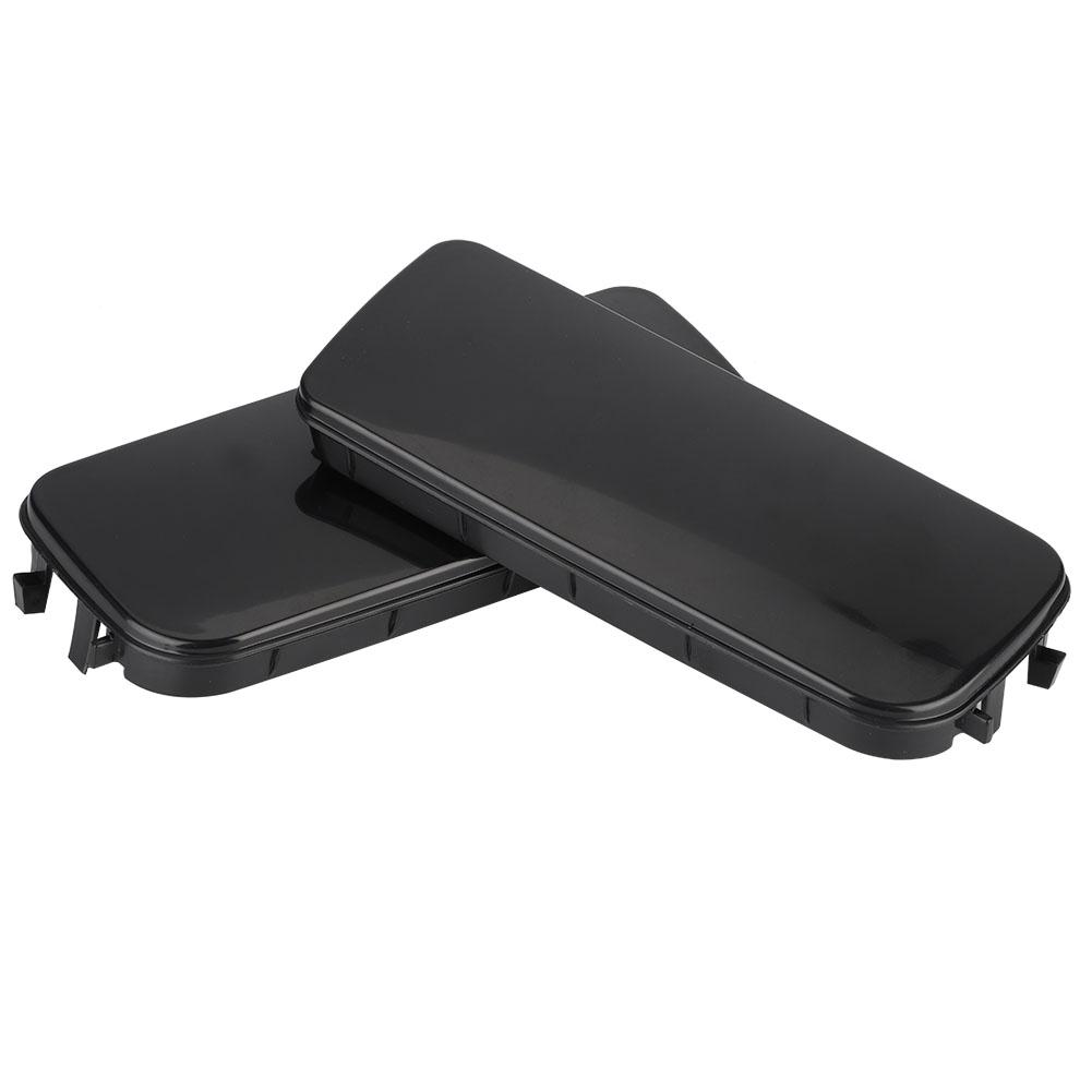 ABS Black Front Fog Light Lamp Cover Trim Frame Fit for E30 E36 E46 318 323 325(#3)