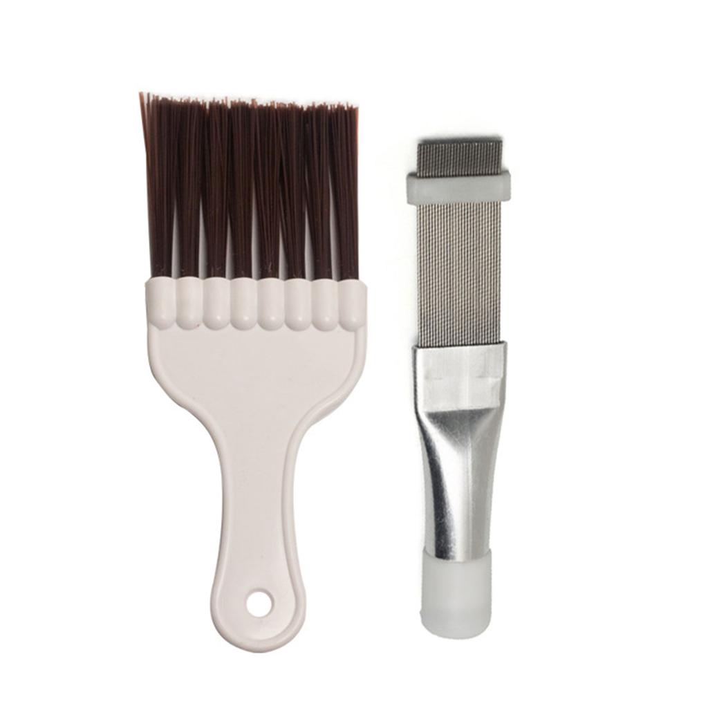 Klimaanlagen-Lamellenkammbürste Kondensatorklingen-Reinigungsreparaturwerkzeug Universal-Kühlerreinigungsbürste Werkzeugreiniger-Kits