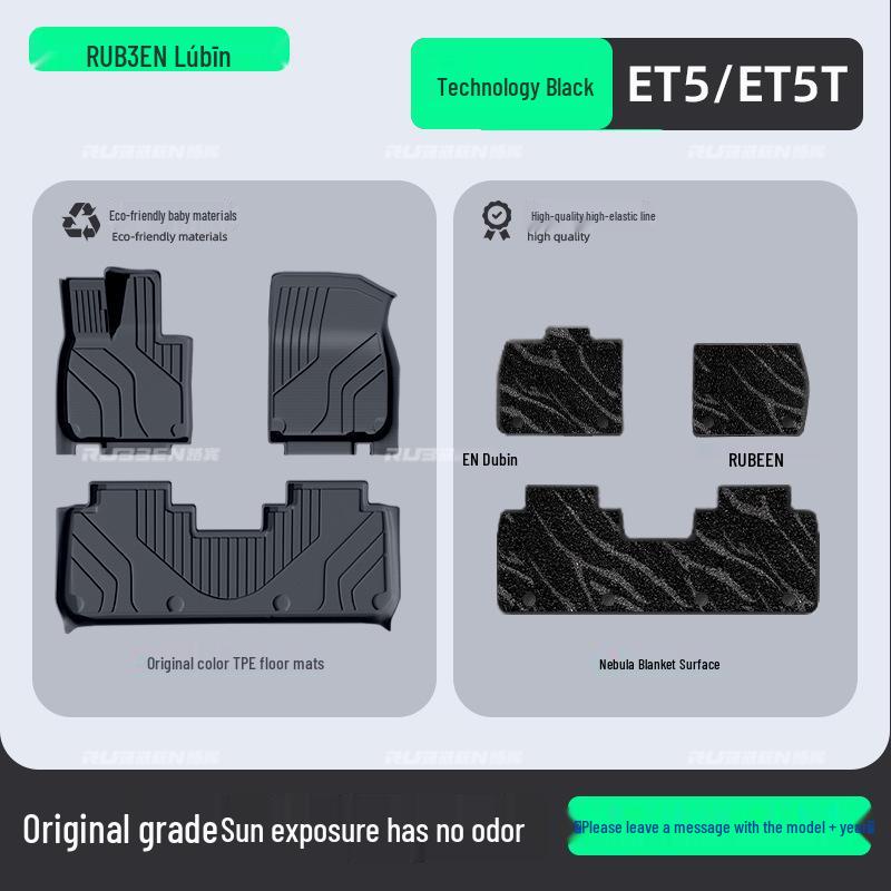 Nio ES8/ET5-ET5T TPE Custom Floor Mats for Interior Enhancement