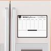 Whiteboard Magnetic Calendars For Refrigerator Family Notepad Daily Planner