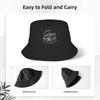 Viva La Revolucion Carl Funny Cat Bucket Hat  Harajuku Fisherman Caps For Men Women Casual Vacation Sunscreen Hats Portable Cap