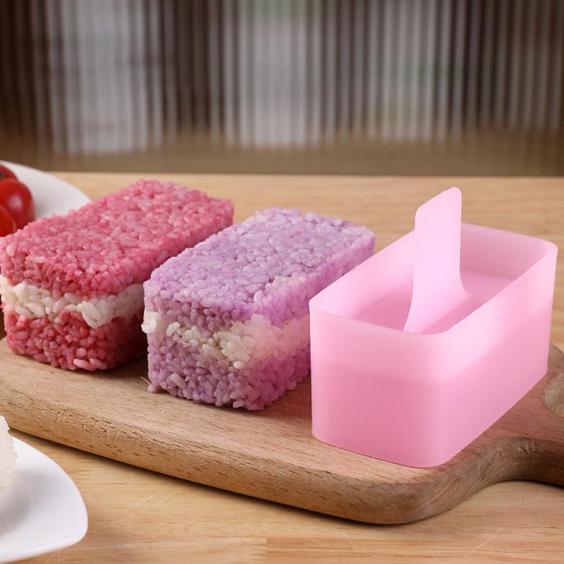 Onigiri Mold And Rice Paddle Food Utensils For Kitchen Kit Sushi Press Mold Diy Bento Accessories Rice Balls Sushi Snacks