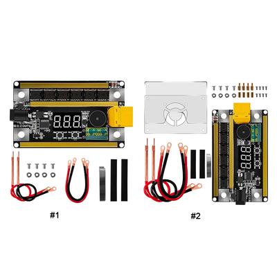 Placă de bază GX591 Afișaj cu tub digital pentru sudor Circuit de sudură 12V Placă de circuit de sudură Suport pentru sudură Foaie de nichel 0,1 mm-0,2 mm pentru baterie 18650