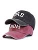 Mom and Dad Embroidered Baseball Hat Retro Sports Running Sunscreen Leisure Daily Versatile Travel Duck Tongue Hat