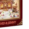 Gingerbread Couple Christmas Advent Calendar 2025 24 Day Countdown Box Acrylic Ornaments Hanging Tree