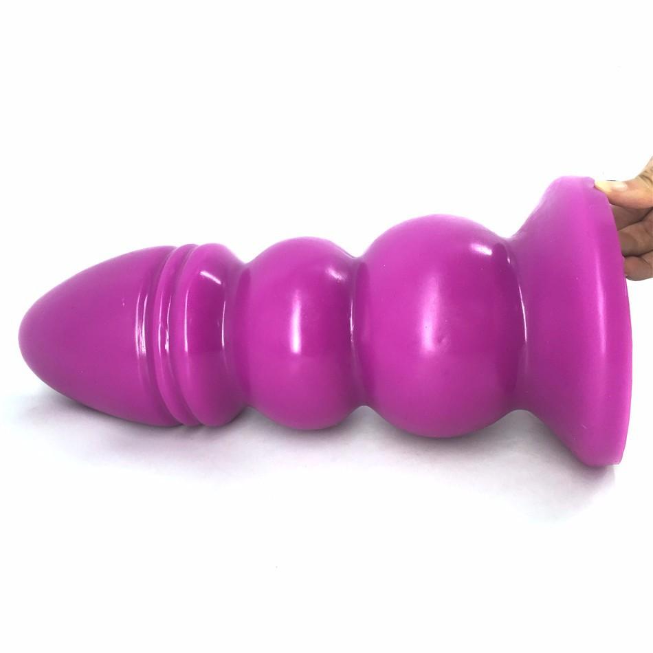 3,3 kg nadrozměrný anální kolík Dildo Fisting Masturbátor Sexuální hračky pro dospělé Velký Dildo Obrovský černý penis PVC