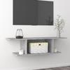 VidaXL Wall-Mounted TV Cabinet Concrete Grey 103x30x26.5 Cm