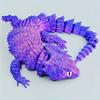 Movable Joints Lizard Figurines Flexible Articulated Lizard Movable 3D Printed Lizard  Home Decor