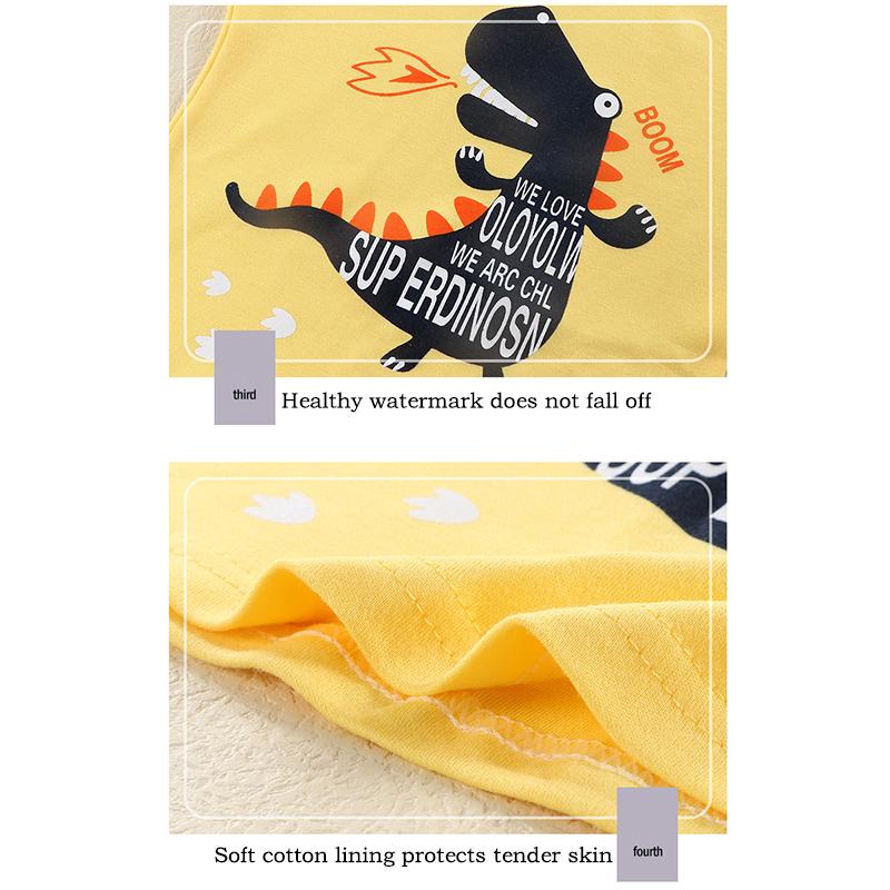100% Cotton Kids Underwear Set Comfortable Pajamas Long Sleeve Two Piece Thermal Wear Boys Girls Homewear A Class Safety