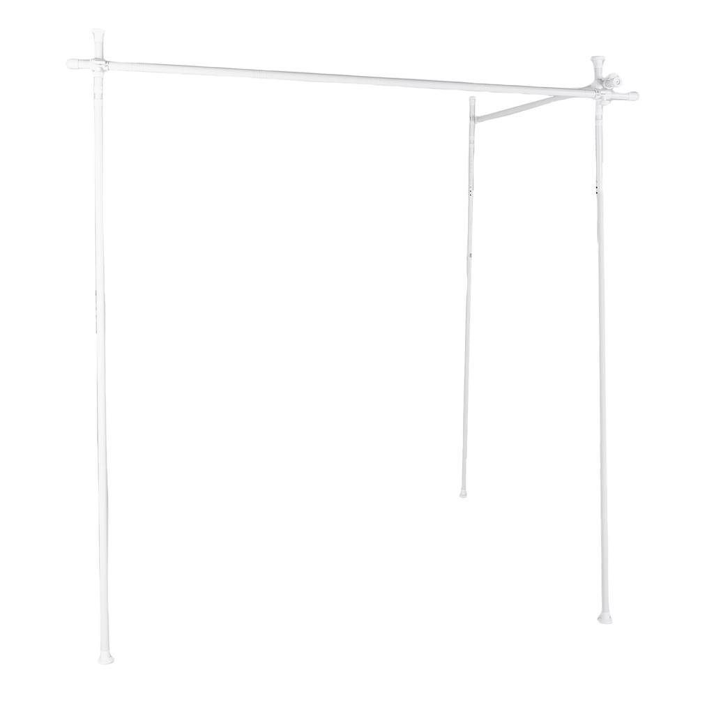 Závěsná tyč pro dělicí stěnu z uhlíkové oceli, nastavitelná, pro dělení místnosti, od podlahy ke stropu, napínací tyč pro prostor