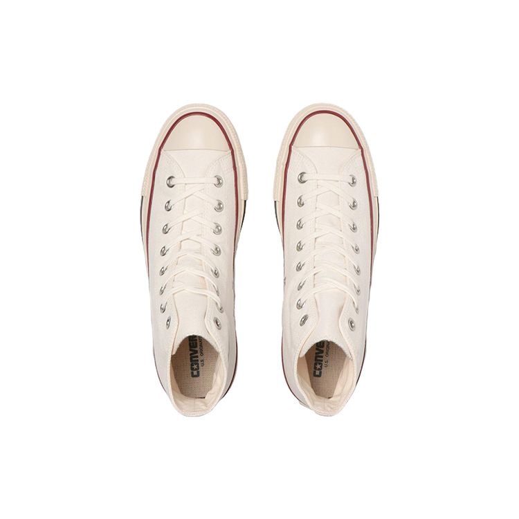 Converse All Star Us Hi Comfortable Simple High Top Canvas Shoes Unisex Sneakers White 31308190