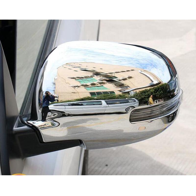 Fit For Mitsubishi Outlander 2013-2018 ABS Chrome Car Rear View Rearview Side Mirror Cover Trim Styling Mouldings 2Pcs New
