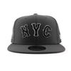 City Connect New Era Cap Snapback 9FIFTY New York Mets MLB CITY CONNECT SNAPBACK CAP CHARCOAL NEW ERA NEW YORK METS Hat 950 [Used]
