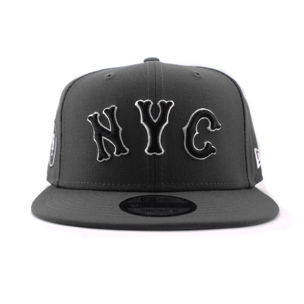 City Connect New Era Cap Snapback 9FIFTY New York Mets MLB CITY CONNECT SNAPBACK CAP CHARCOAL NEW ERA NEW YORK METS Hat 950 [Used]