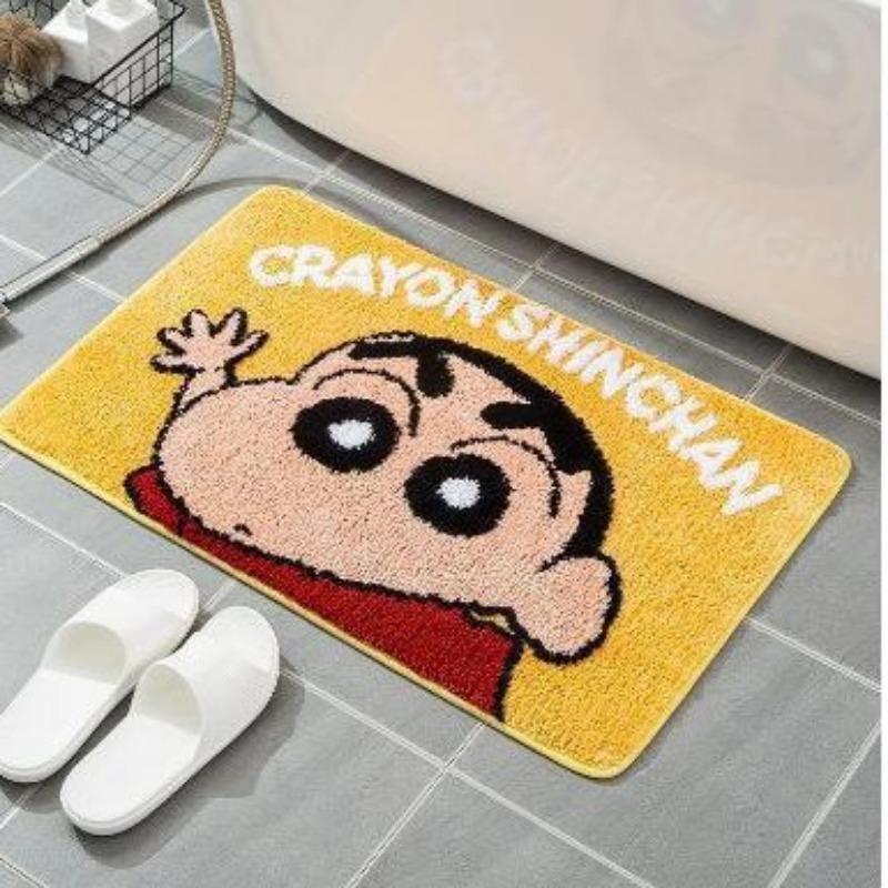 Imitation Cashmere Carpet Household Special Shaped Bedroom Decorative Floor Mat Bathroom Absorbent Foot Mat
