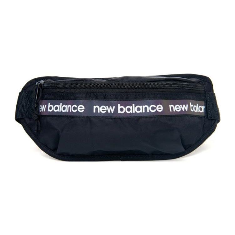 New Balance Fashion Casual Trend Sports Fabric Crossbody Chest Waist Bag Unisex Bags Black LAB13640-BK Pure Black