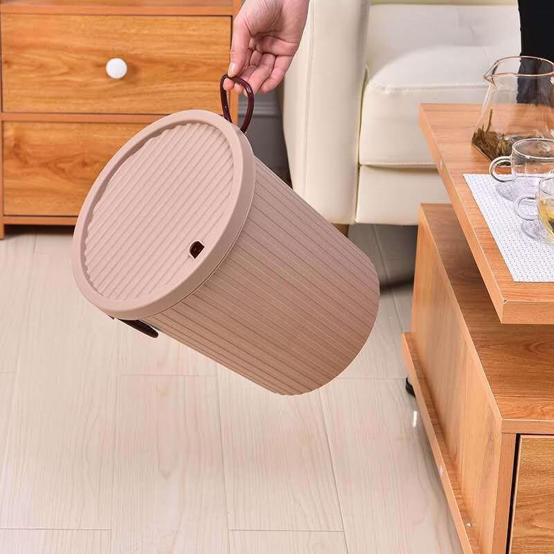 Jimeijiduo Round Tea Waste Bucket with Lid