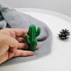 Heavy Duty Sticky Hangers Cute Cactus Adhesive Hook, Nail-Free Resin Strong Load-Bearing Hanger, Multi Purpose Wall Mount Organizer for Kitchen Towels