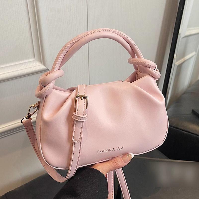 Damen 2025 Neuer Stil Weiches Leder Plissierte Wolkentasche - Einzelne Schulter & Umhängetasche, Vielseitig Vier Jahreszeiten Lässig.