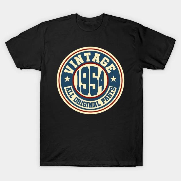 Vintage birthday mens personalised 18th 60th novelty gift funny years T Shirt S