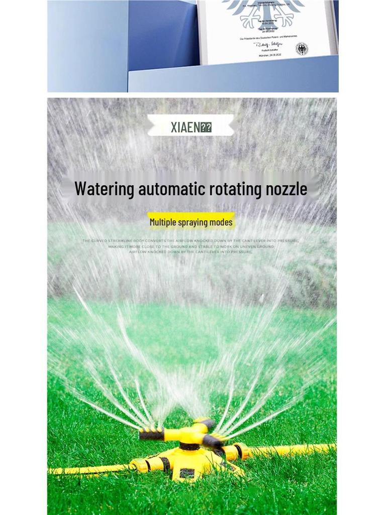 360° Rotating Lawn and Garden Automatic Sprinkler Head