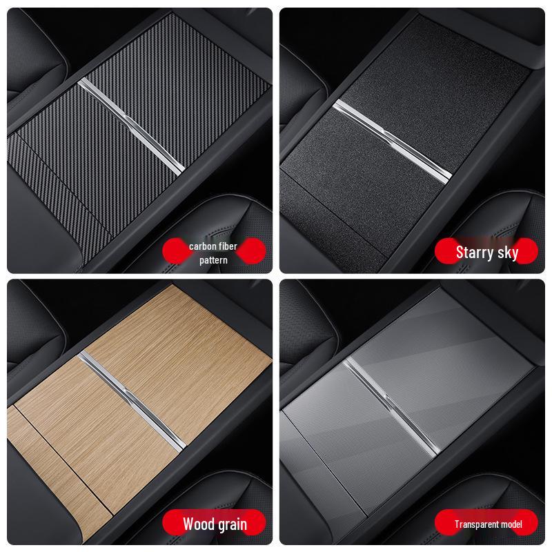 Transparent TPU Protective Film for Tesla Model 3 Console