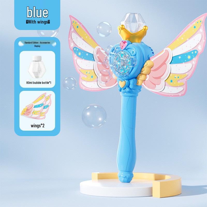 Unicorn Electric Bubble Maker: Kids' Automatic Light-Up Bubble Gun Gift