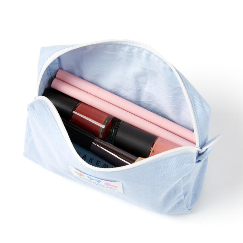 Cotton Label Pouch Sky Blue (37003379)