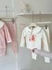 Children's Early Spring Pajama Set 2026: Girls' Lycra Cotton Cartoon Homewear.