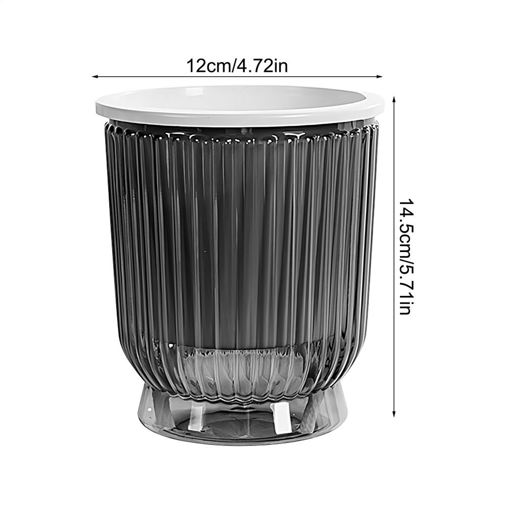 

Lazy Self-Watering Planter Transparent Plastic Hydroponics Draining Planter Flower Pots With Deep Reservoir For Violets Orchid