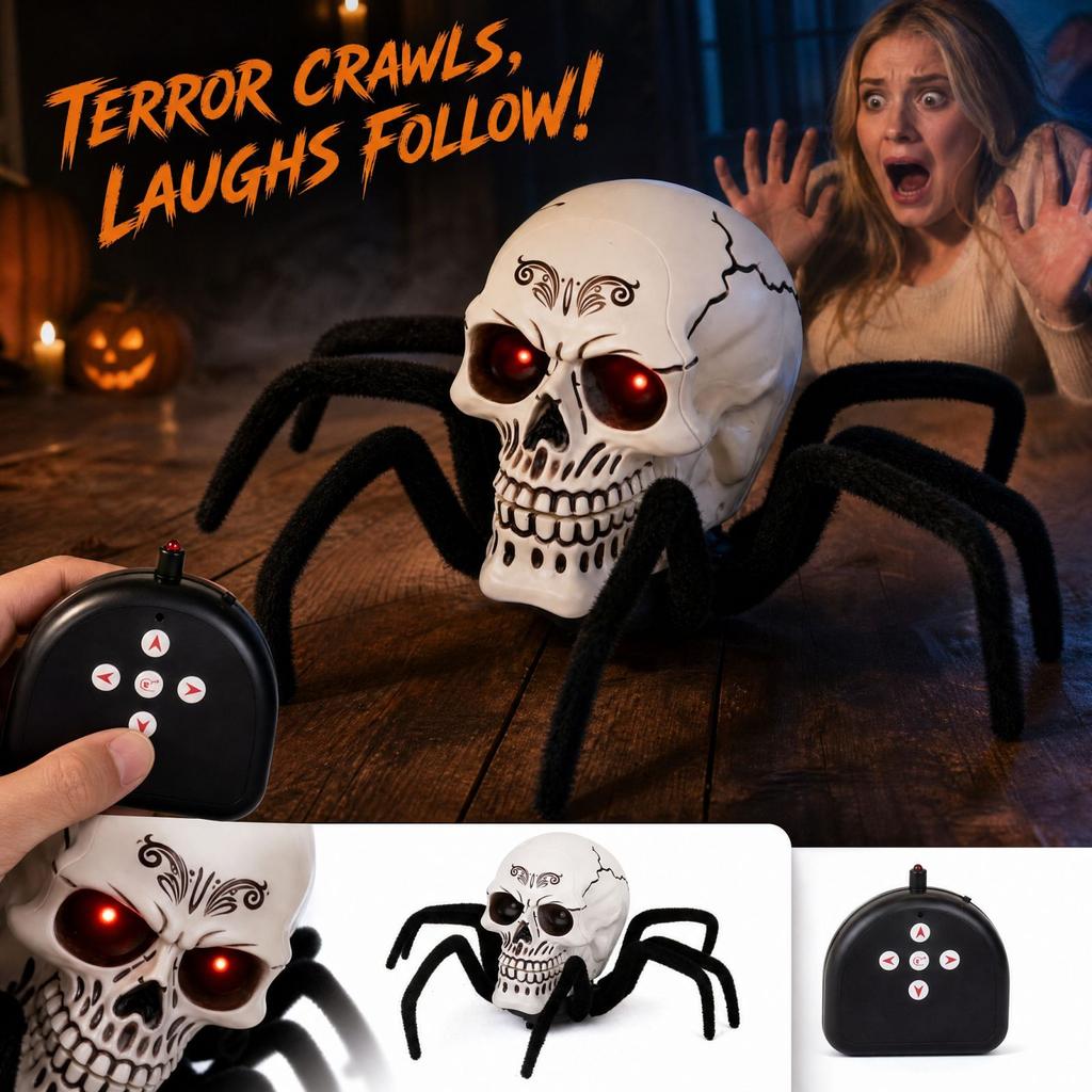 Halloween Remote Control Toy with Lights, Wireless for Scary Pranks