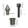 Professional Stainless Steel Lathe Tailstock Accessories and Alloy Chuck Adapters 8mm Shank High Precision Lathe Tool