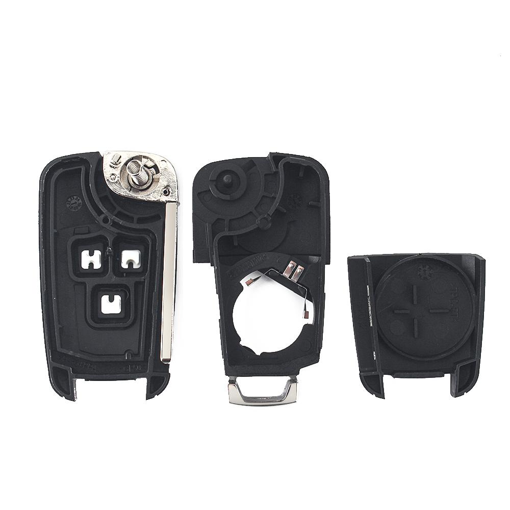 1 x 2/3/4/5 Tasten Fernbedienung Fob Cover Klappschlüssel Shell Blank für Chevrolet Lova Sail Aveo Cruze Autoschlüssel