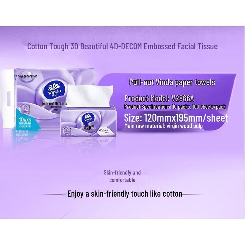 OLOEY Ultra-Tough Facial Tissues