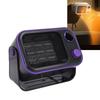 Desktop Heater Quiet Quick Heating   Ceramic Heater with 2 Speed Setting Tip Over Overheating Prevention for Indoor 1200W
