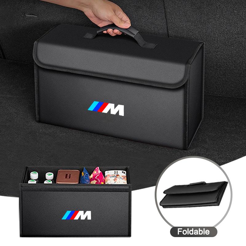 Car Trunk Organizer Large Capacity Folding Storage Bag Box For BMW 1 3 5 7 Serie M X1 X3 X4 X5 F10 F15 F16 F20 F30 M3 M4 E34 E46