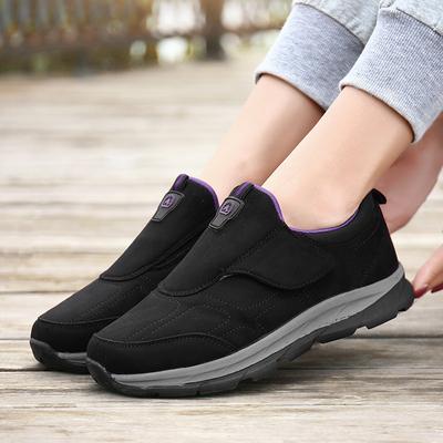 New Medium Sports Shoes Non-slip and Lightweight Casual Shoes Walking Shoes Soft-soled Mother Shoes Single Shoes