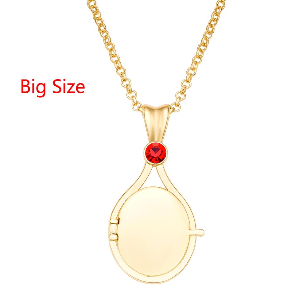 H2O Locket Pendant Necklace Mermaid Silver Color with Crystal Just Add Water Necklaces TV Movies Jewelry for Women Girls