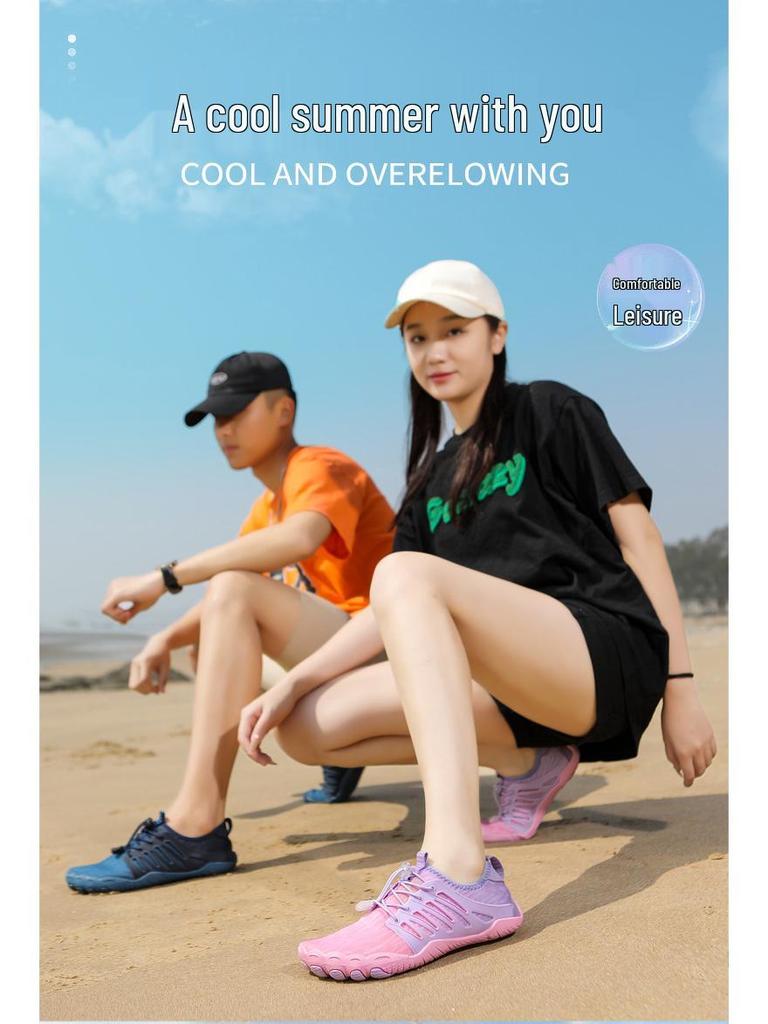 New Cross-Border Summer Five-Finger Outdoor Shoes for Rock Climbing, Hiking, Beach Sports, Trekking, and Swimming