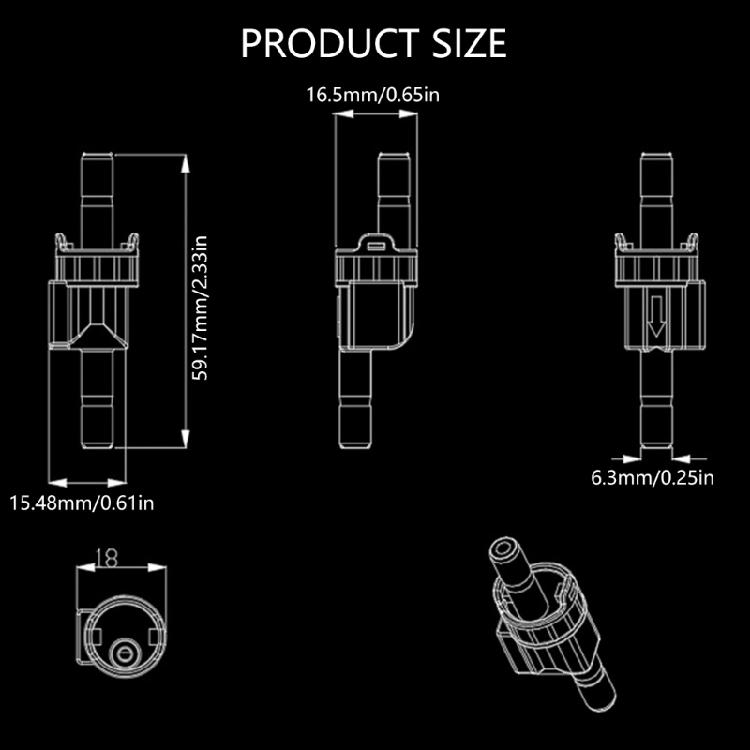 Flow Measuring Instrument for Water Purifiers Flow Meter Fluidmeter Counter Flow Meter Hall Effect Flow Sensors G1/4