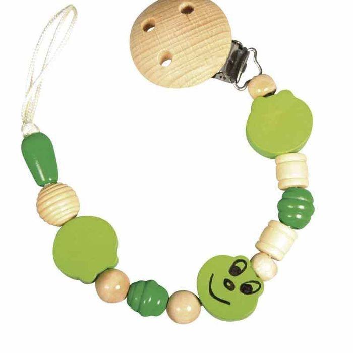 Drewniany uchwyt na smoczek 37 mm