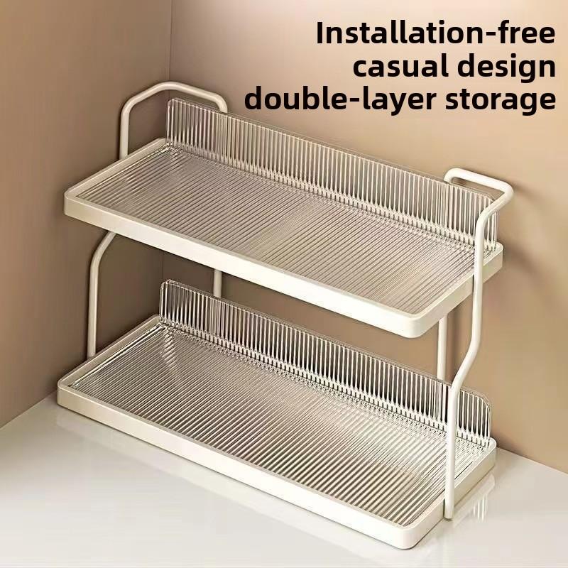 Durable Kitchen Rack Seasoning Rack Household Countertop Multifunctional Seasoning Multi-layer Storage Rack