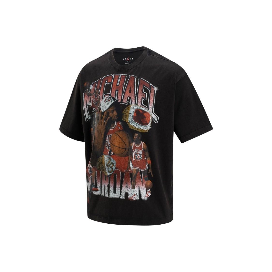 Nike Men s Black Retro Casual Crew Neck Short Sleeve T-Shirt L