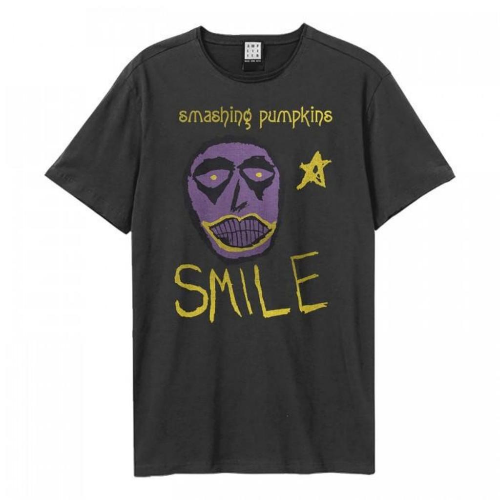 Amplified Unisex Adult Smile The Smashing Pumpkins T-Shirt