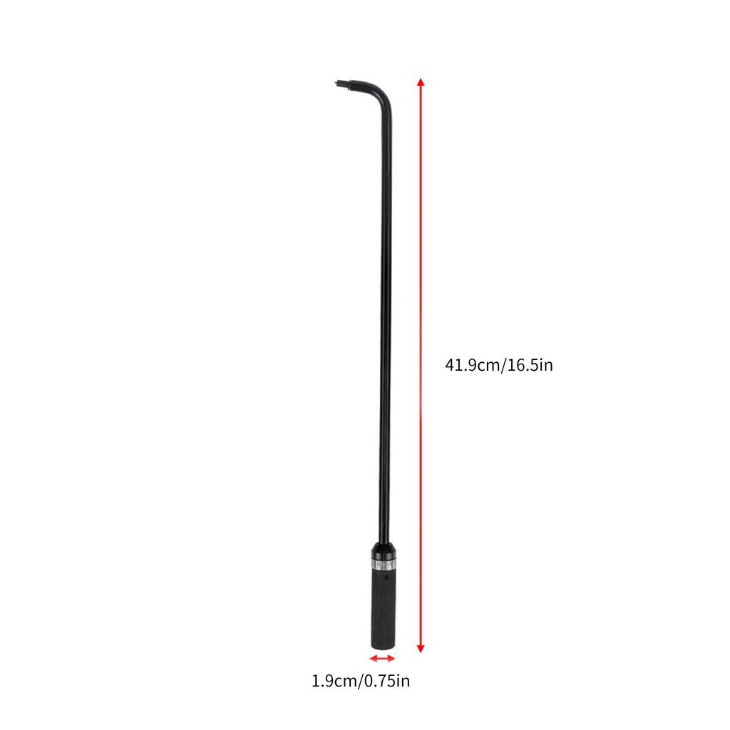 Pilot Screw Adjustment Tool 18.5'' Carburetor Repair Tool 110° Angled Head Carburetor Pilot Screw Adjusting Tool