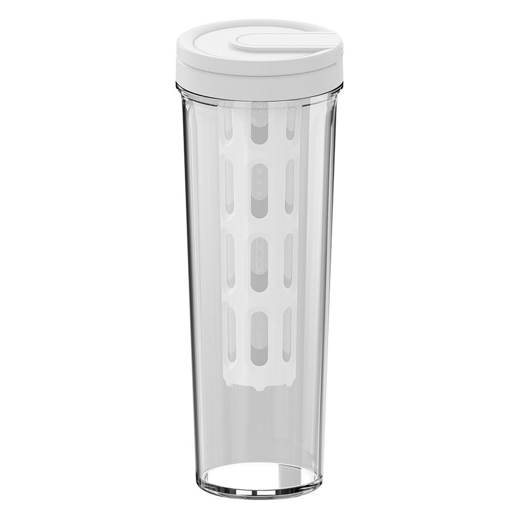 1L Capacity Cold Brew Coffee Maker Multipurpose Tea Mug with Filter Portable Sealed Water Bottle for Home Use