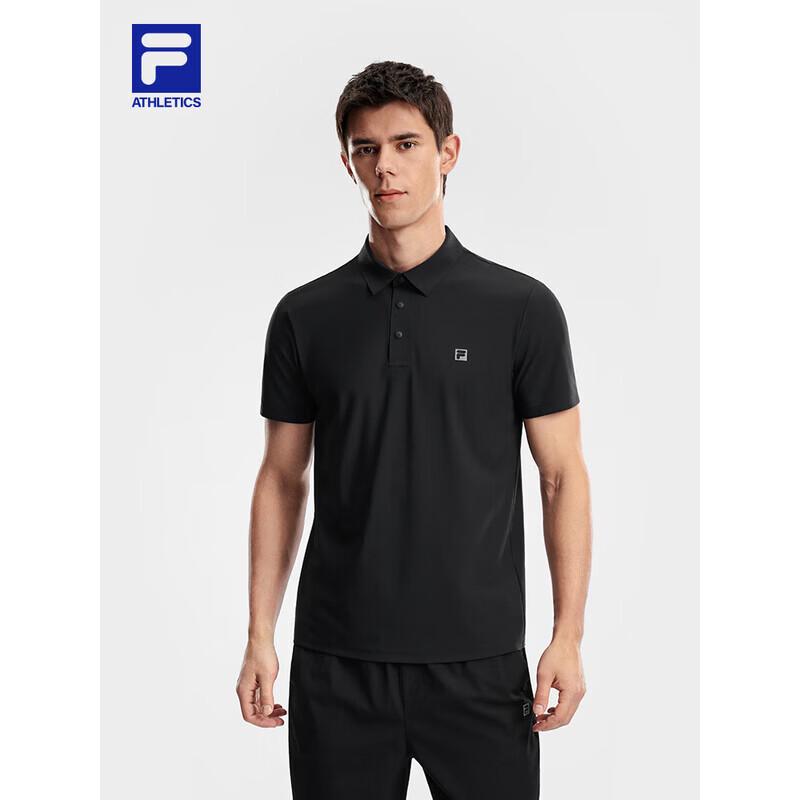 

FILA Men s Knit Short Sleeve Polo Shirt EU 40