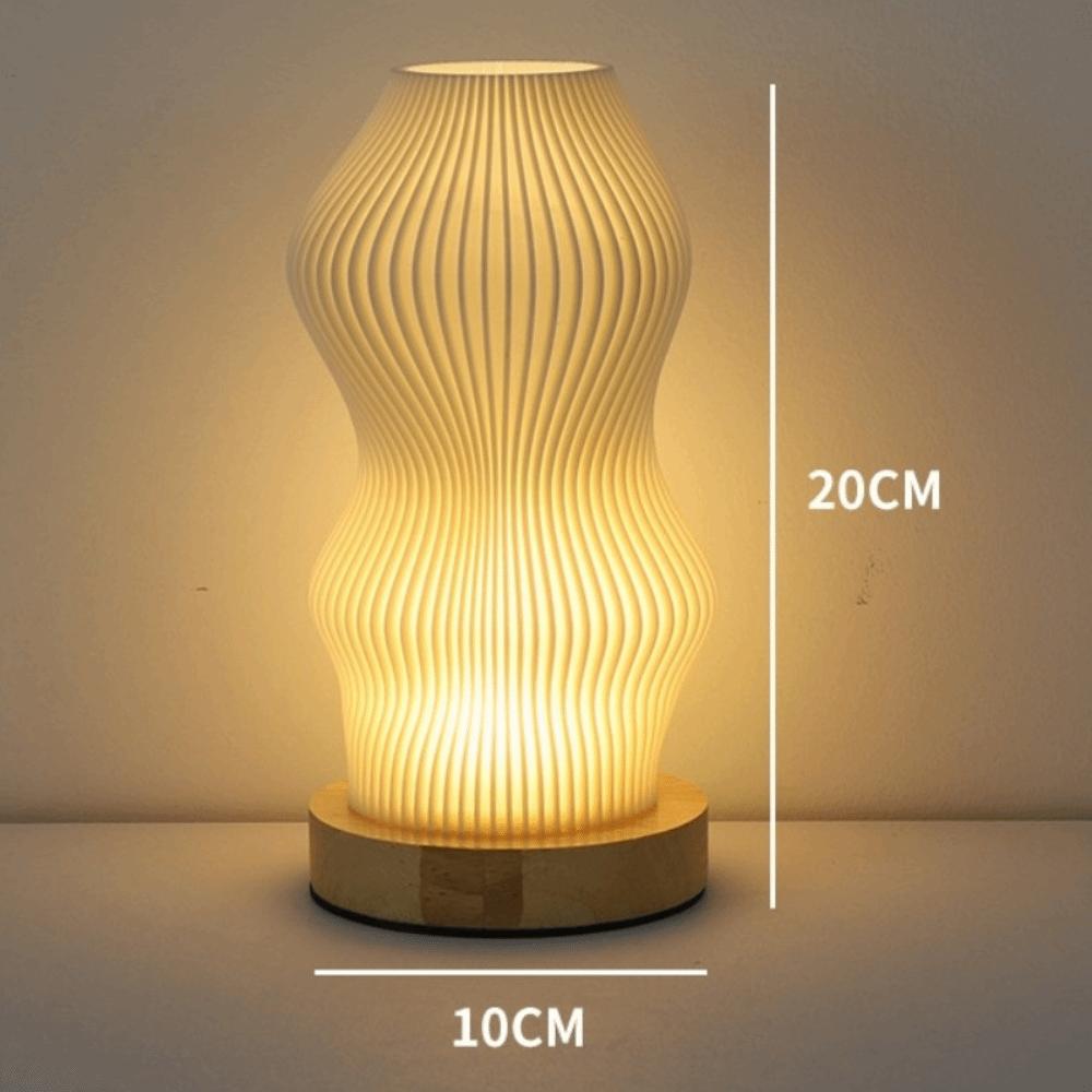 USB Wired Control Desk Lamp LED Night Light Art Decoration Reading Lamp Dormitory