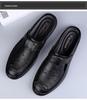 Men's Plus Size Breathable Cowhide Backless Slippers: Summer Hollow Design