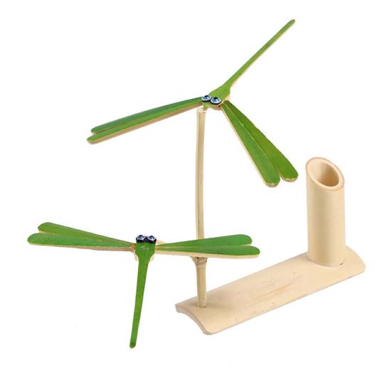 

Подставка для ручек Dragonfly Balance Desktop, бамбуковая, самобалансирующаяся, украшение для стола Zen Dragonfly